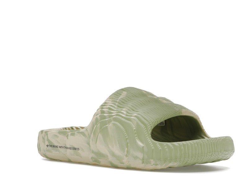 adidas Adilette 22 Slides Magic Lime St Desert Sand
