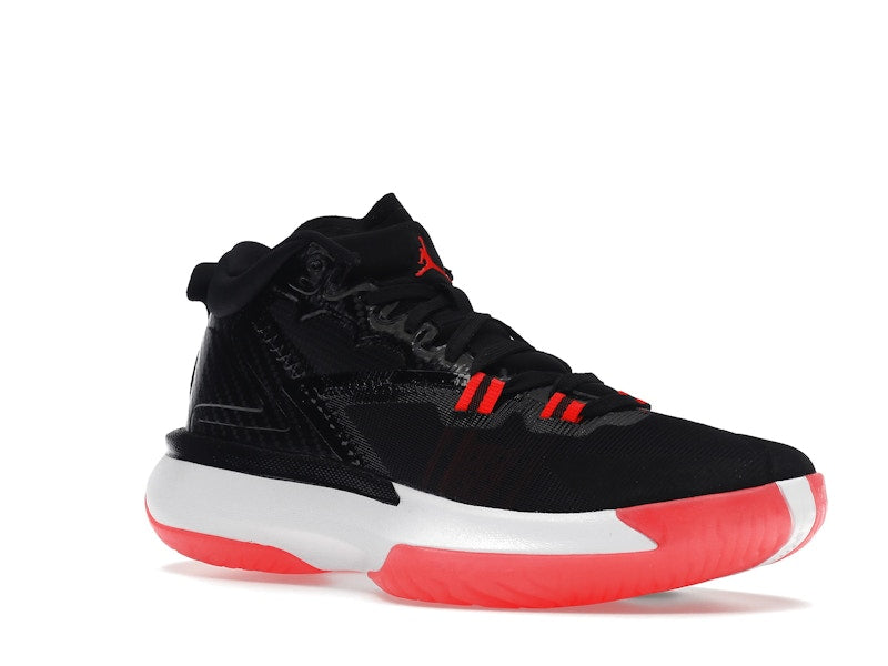 Jordan Zion 1 Black White Bright Crimson