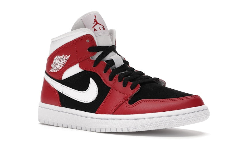 Jordan 1 Mid Gym Red Black (Women's)