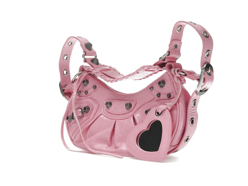 Balenciaga Le Cagole Shoulder Bag XS Pink