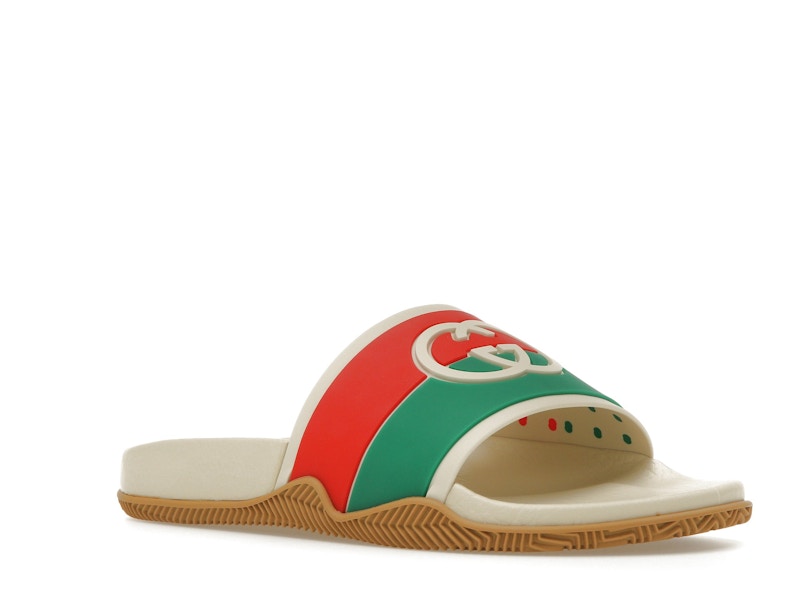 Gucci Slides Interlocking G Orange (Women's)
