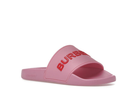 Burberry Embossed Logo Slides Bubblegum Pink (Women's)