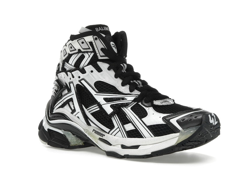 Balenciaga Runner High White Black