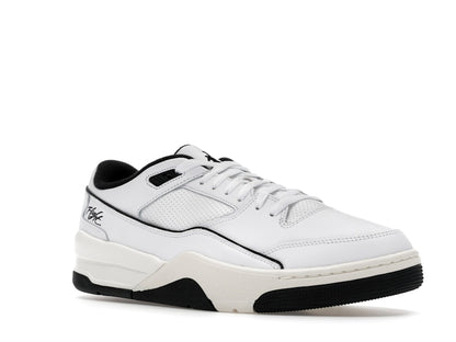 Jordan Flight Court White Sail Black