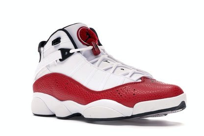 Jordan 6 Rings White University Red