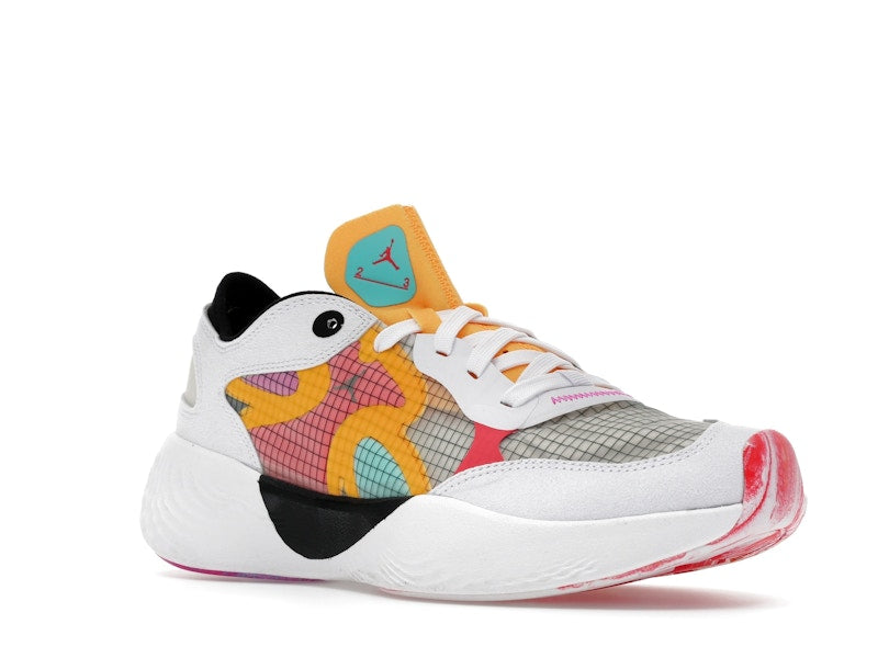 Jordan Delta 3 Nitro Low Luka Doncic White Black Dynamic Turquoise