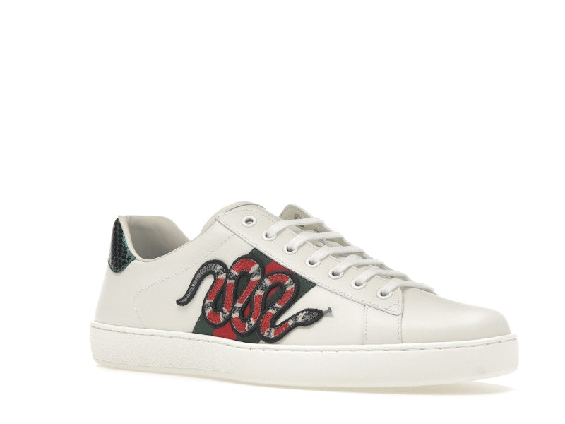 Gucci Ace Embroidered Snake
