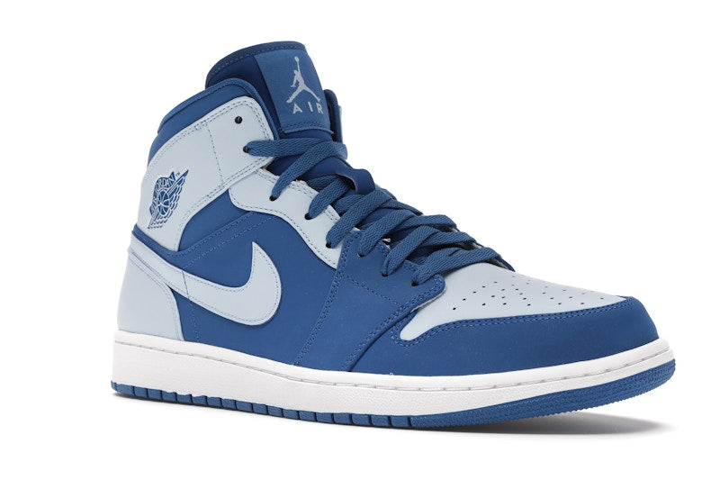 Jordan 1 Retro Mid Team Royal Ice Blue