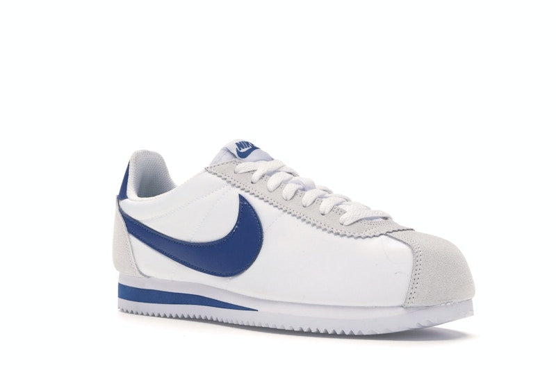 Nike Classic Cortez Nylon White Gym Blue