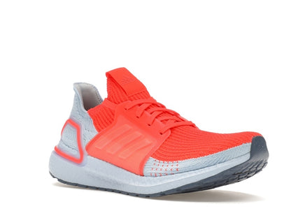adidas Ultra Boost 19 Solar Red Glow Blue