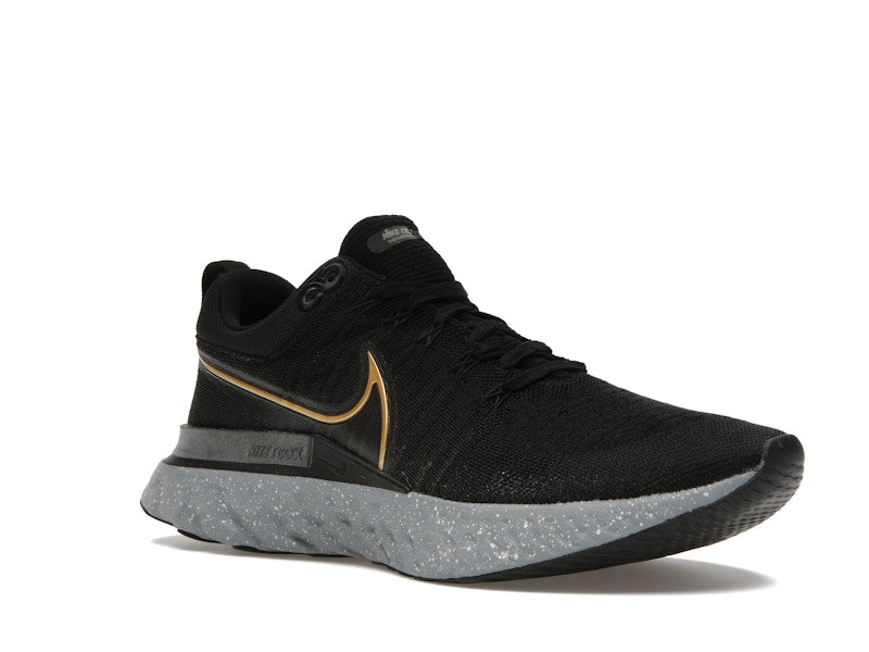 Nike React Infinity Run Flyknit 2 Black Gold