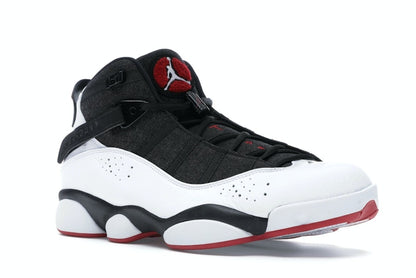 Jordan 6 Rings Black White Gym Red