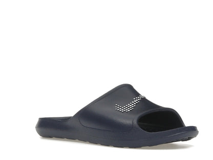 Nike Victori One Shower Slide Polka Dot Swoosh Midnight Navy