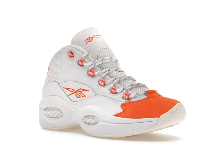 Reebok Question Mid Orange Toe