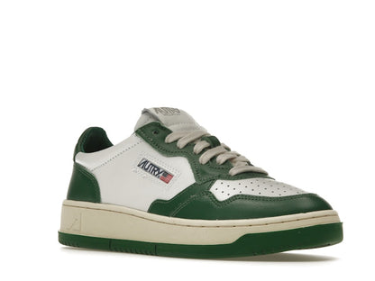 Autry Medalist Leather Low Green White