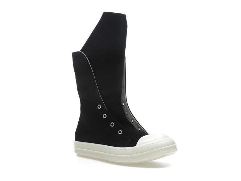 Rick Owens Hollywood DRKSHDW Boot Sneaks Black Milk