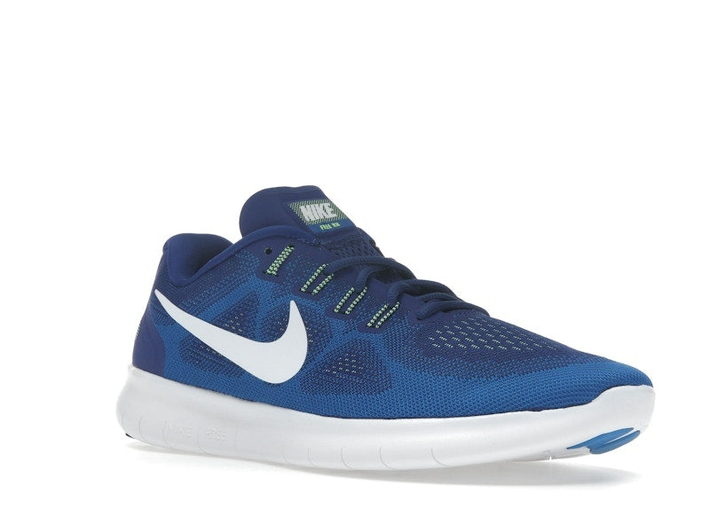 Nike Free Rn 2017 Deep Royal Blue White-Soar