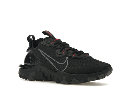 Nike React Vision Black Grey Swoosh