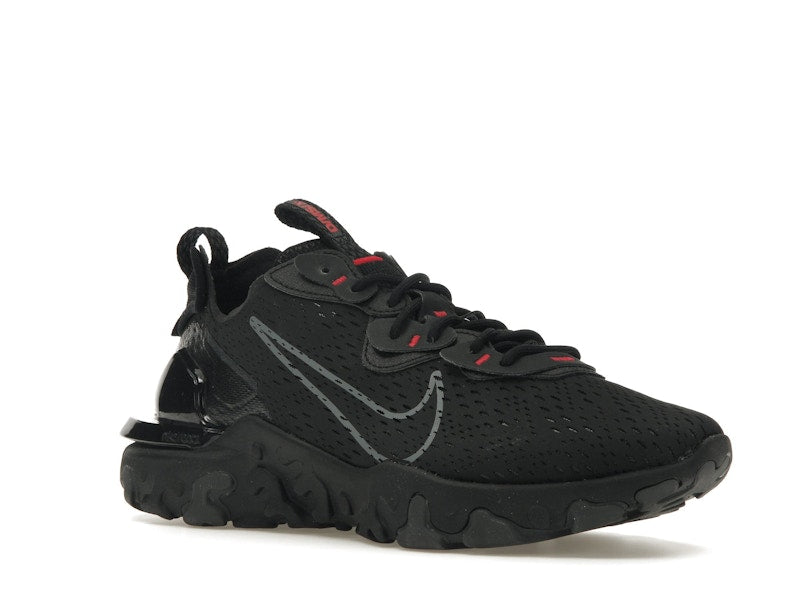 Nike React Vision Black Grey Swoosh