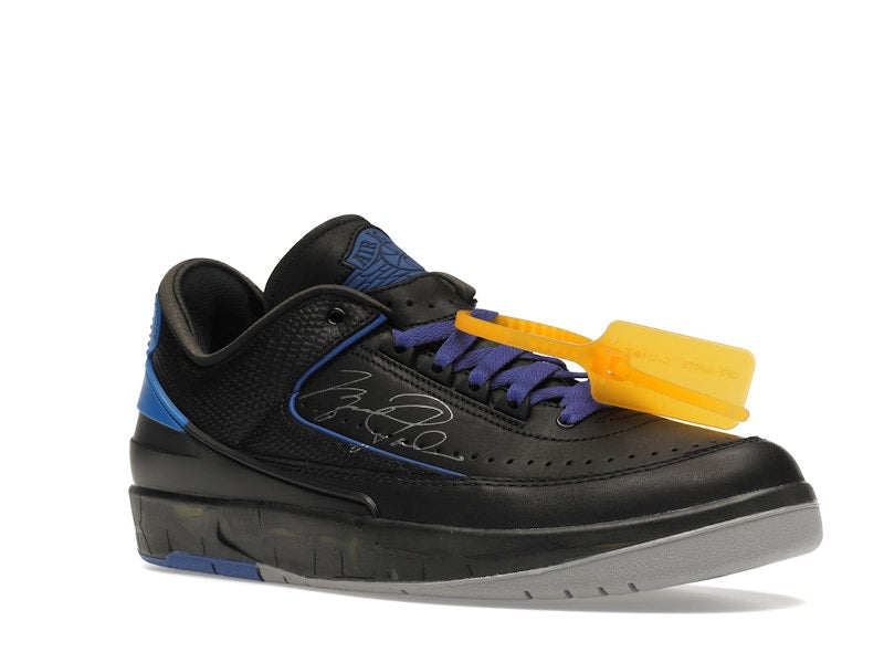 Jordan 2 Retro Low SP Off-White Black Blue
