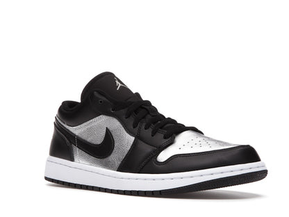 Jordan 1 Low SE Black Metallic Silver (Women's)