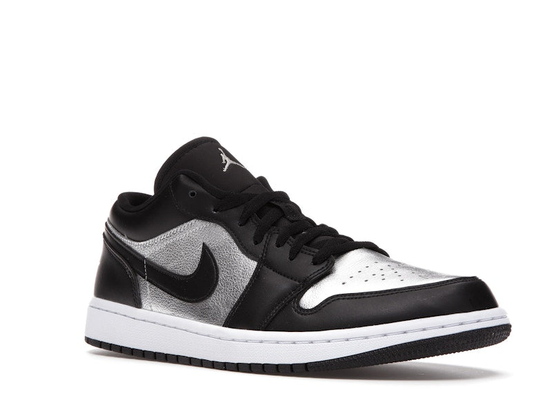 Jordan 1 Low SE Black Metallic Silver (Women's)