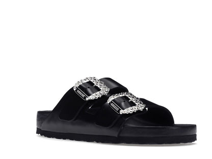 Birkenstock Arizona Manolo Blahnik Black