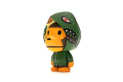 BAPE Baby Milo Shark Hoodie Vinyl Toy Green