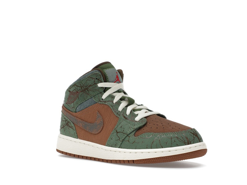 Jordan 1 Mid Treeline (GS)