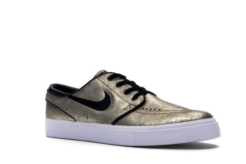 Nike SB Stefan Janoski Zoom Leather Metallic Gold