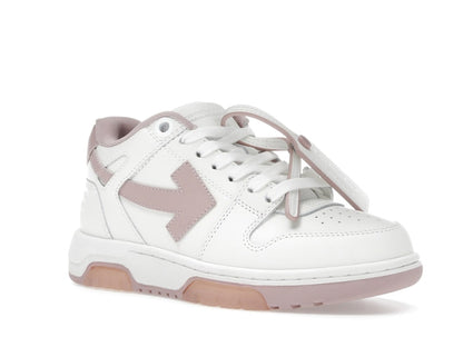 OFF-WHITE Out Of Office OOO Low Tops White Pink (Women's)