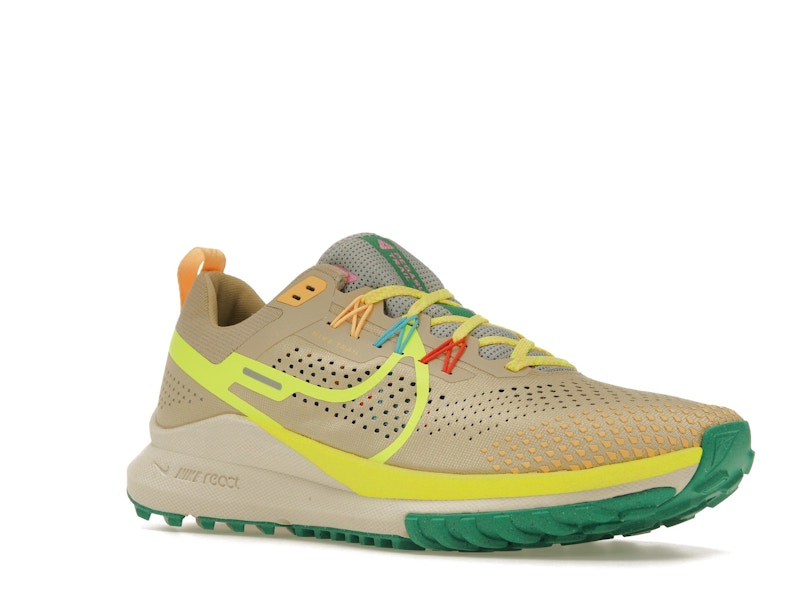 Nike React Pegasus Trail 4 Team Gold Baltic Blue Stadium Green Volt