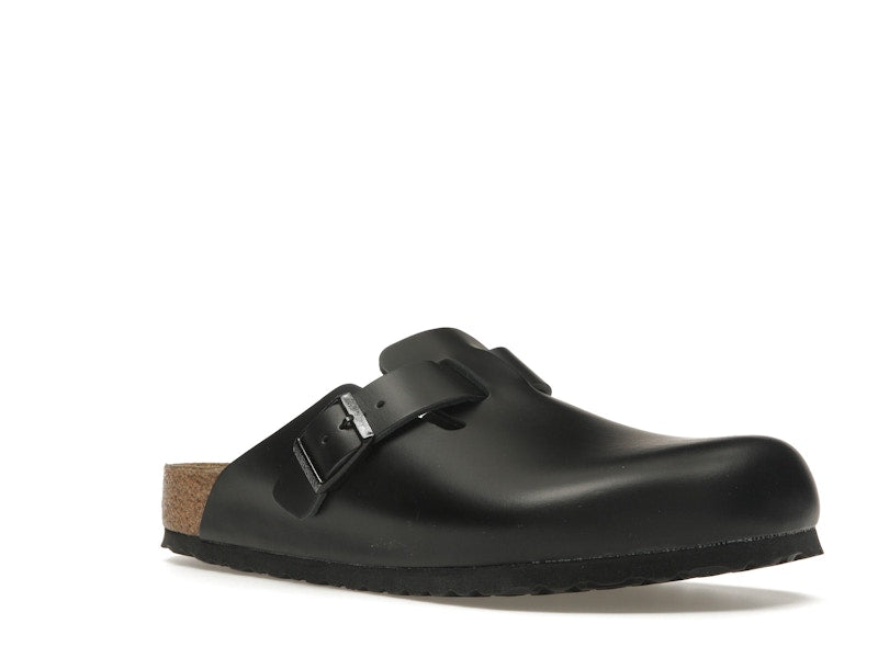 Birkenstock Boston Natural Leather Black