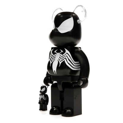 Bearbrick x Marvel Spider-Man Black Costume 100% & 400% Set