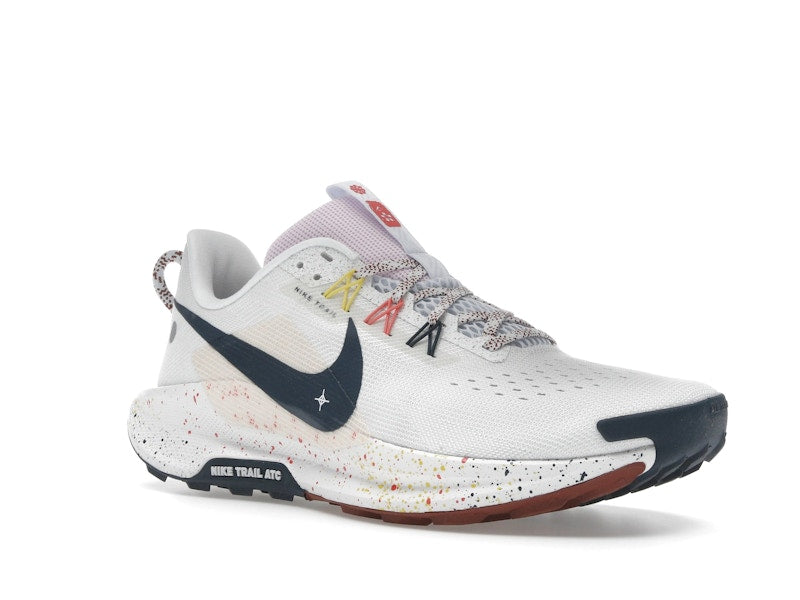 Nike React Pegasus Trail 5 Summit White Football Grey Pink Foam Armory Navy