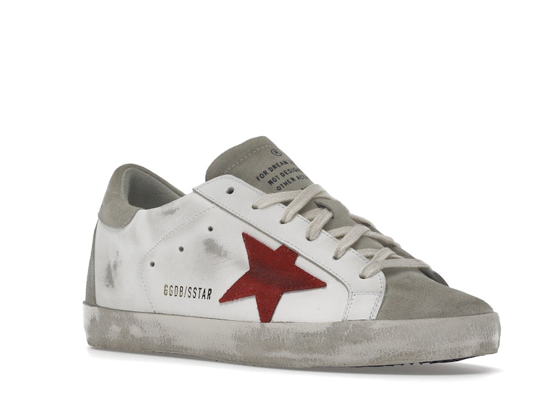 Golden Goose Super-Star White Grey Red (Women's)