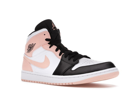 Jordan 1 Mid Arctic Orange Black Toe