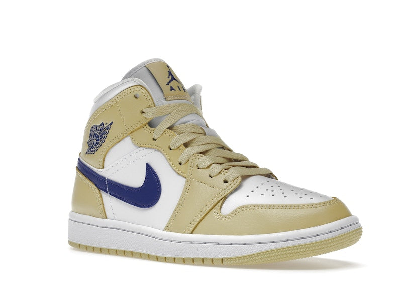 Jordan 1 Mid Lemon Wash Lapis (Women's)