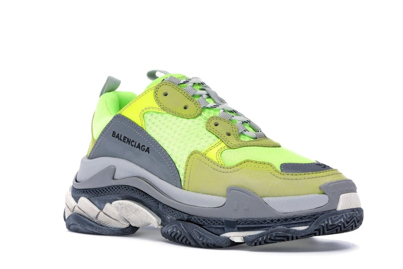 Balenciaga Triple S Neon Yellow (2018 Reissue)