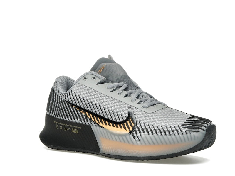 Nike Court Air Zoom Vapor 11 Clay Wolf Grey Laser Orange