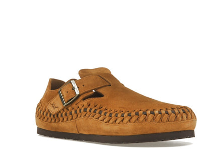 Birkenstock London Braided Shearling Kith Mink