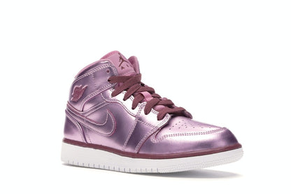 Jordan 1 Mid Pink Rise (GS)