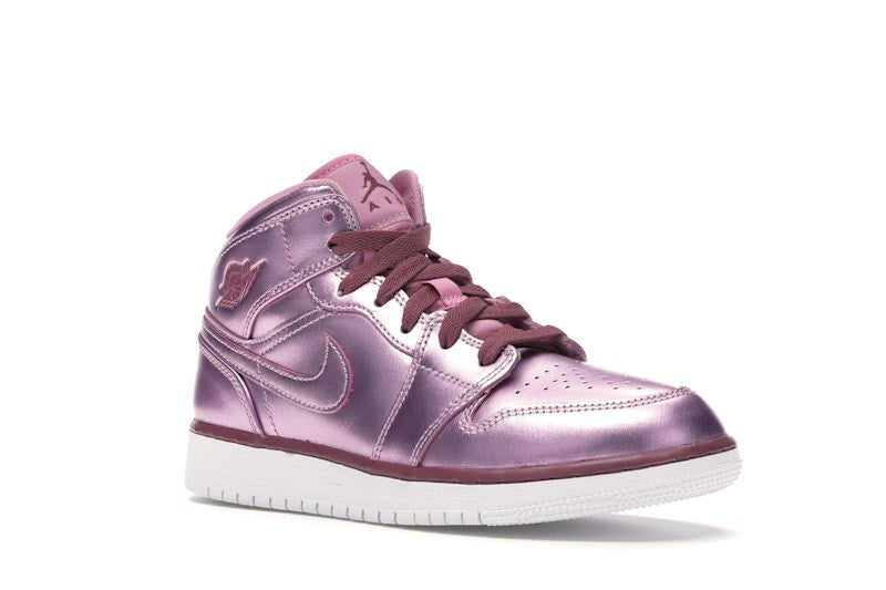 Jordan 1 Mid Pink Rise (GS)