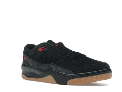 Jordan Flight Court Black Red
