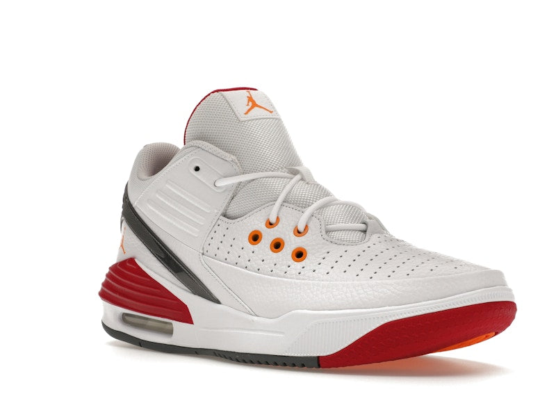 Jordan Max Aura 5 White Cardinal Red