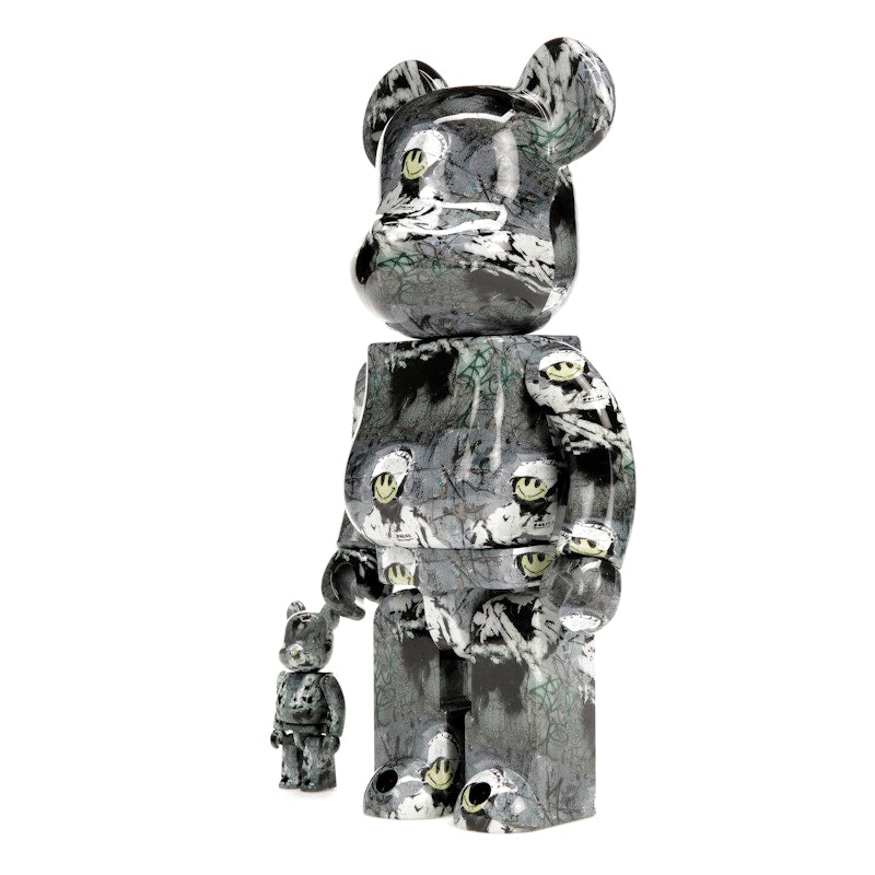 Bearbrick Riot Cop 100% & 400% Set