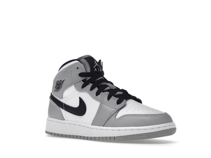 Jordan 1 Mid Light Smoke Grey (GS)