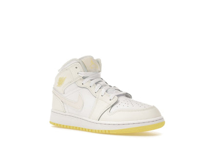 Jordan 1 Mid Sail Light Laser Orange (GS)