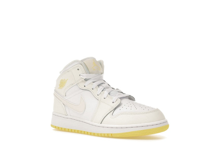 Jordan 1 Mid Sail Light Laser Orange (GS)