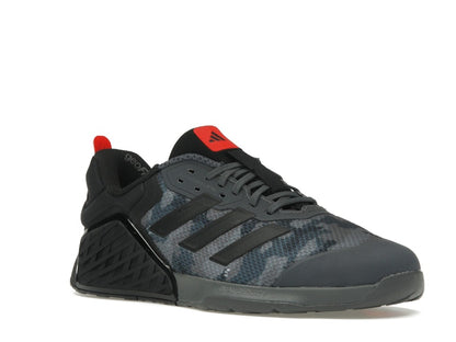 adidas Dropset 3 GFX Grey Core Black Bright Red